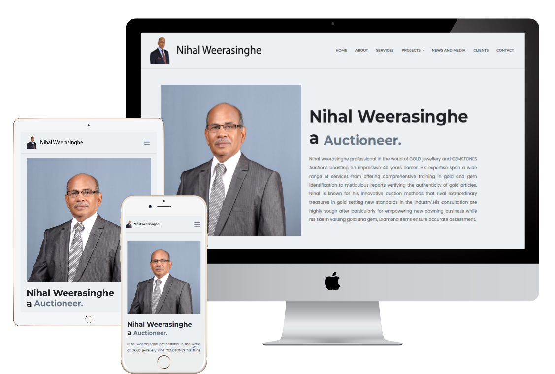 Nihal Weerasinghe website design and Developed by www.wdsl.lk - web design sri lanka.
