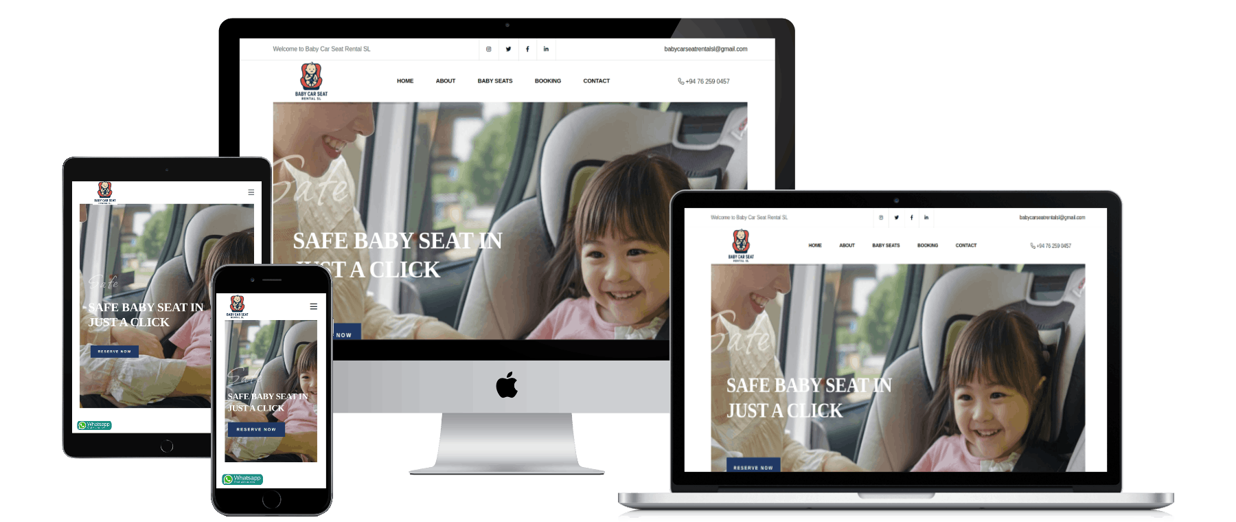 Baby Car Seat Rental Sri Lanka